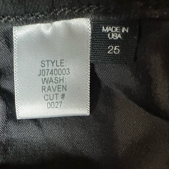 Veronica Beard striped straight cropped jeans- size 25 - Picture 2 of 7